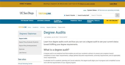 degree audit ucsd|More.